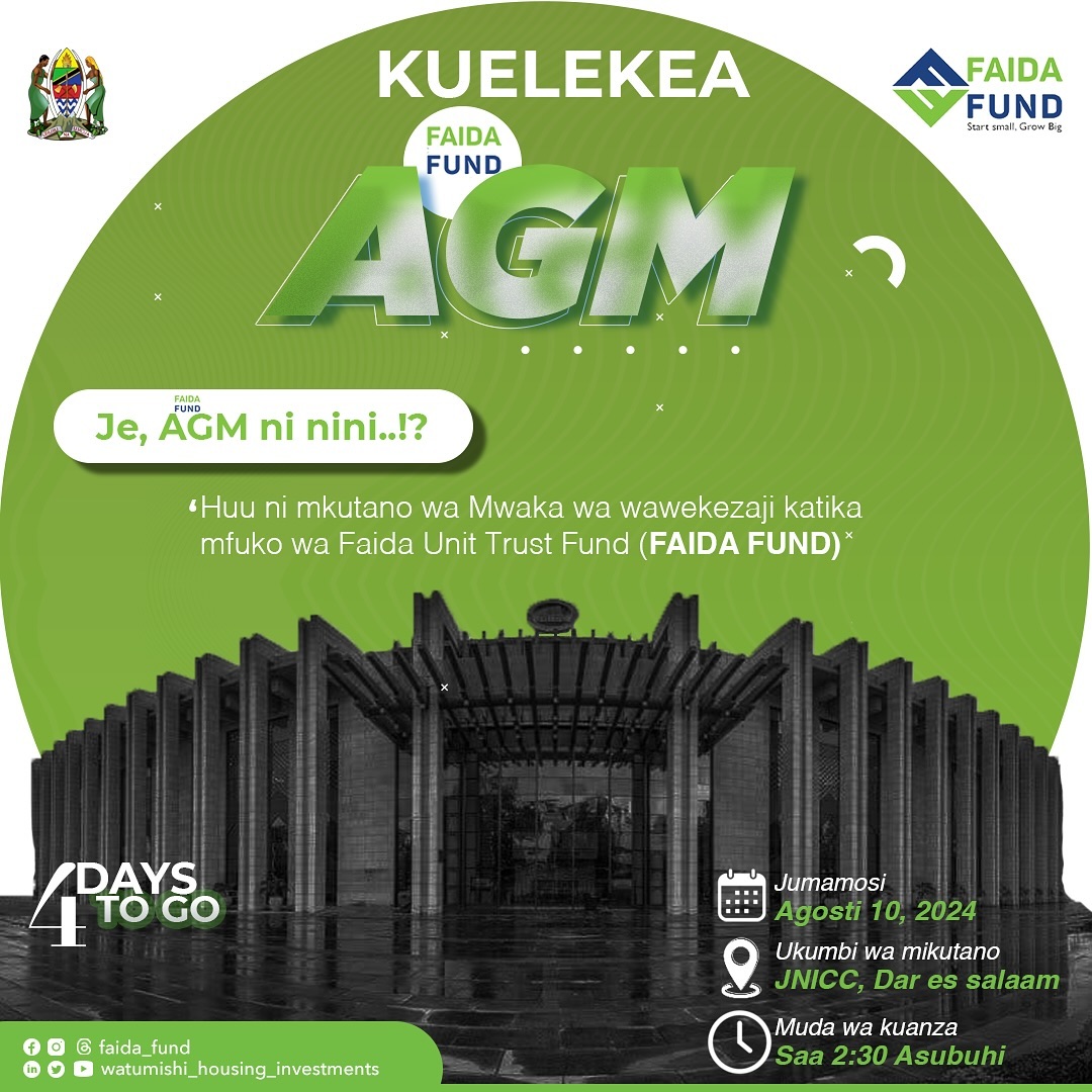 FAIDA FUND ANNUAL GENERAL MEETING