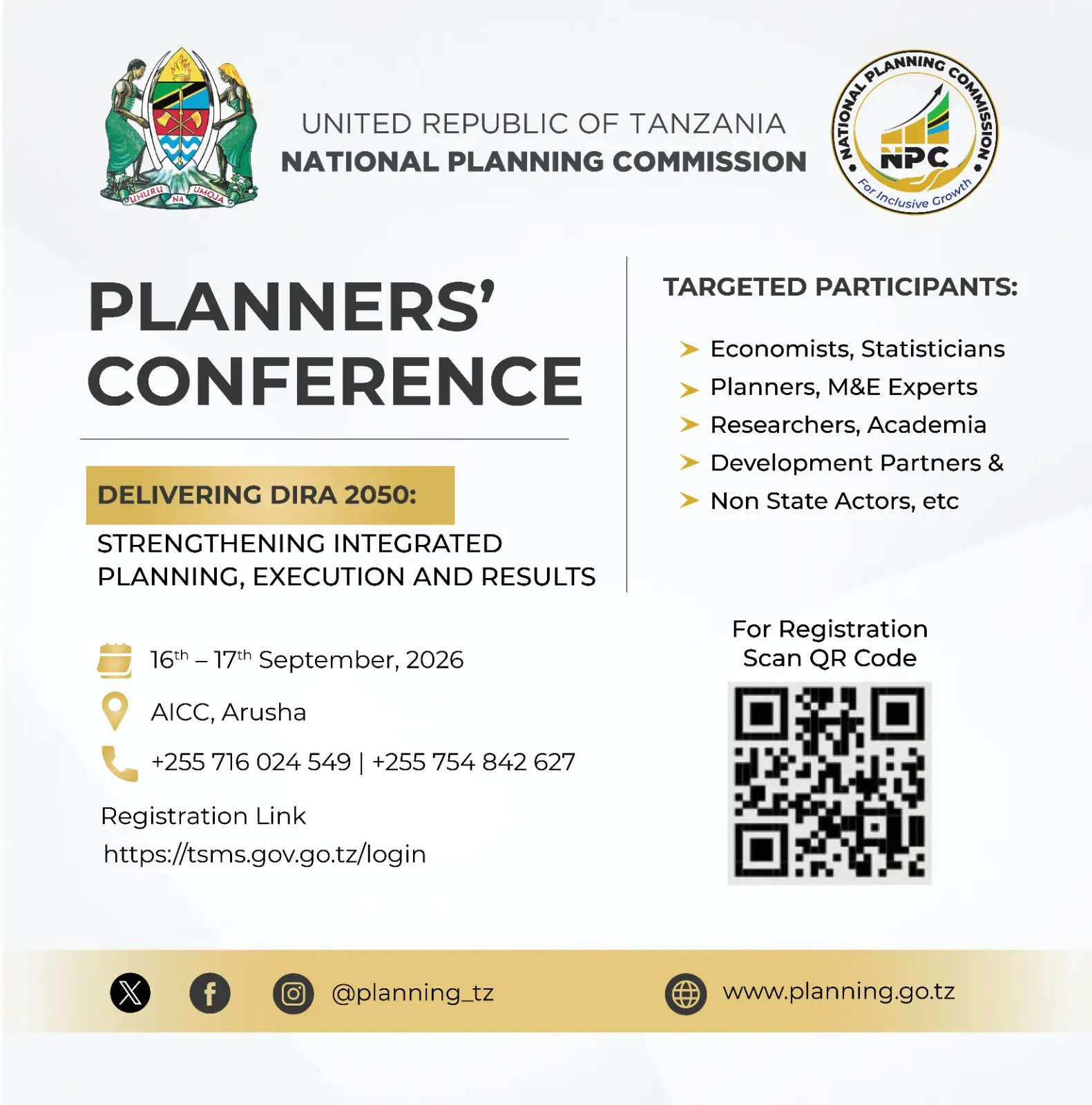 PLANNERS' CONFERENCE